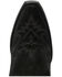 Image #6 - Lane Women's Lexington Over The Knee Suede Western Boots - Snip Toe, Black, hi-res
