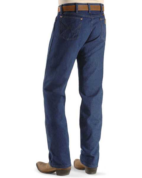 Image #1 - Wrangler Men's Original Fit Prewashed Jeans, Indigo, hi-res