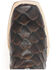 Image #3 - Tanner Mark Men's Bozeman Western Boots - Broad Square Toe, Chocolate, hi-res