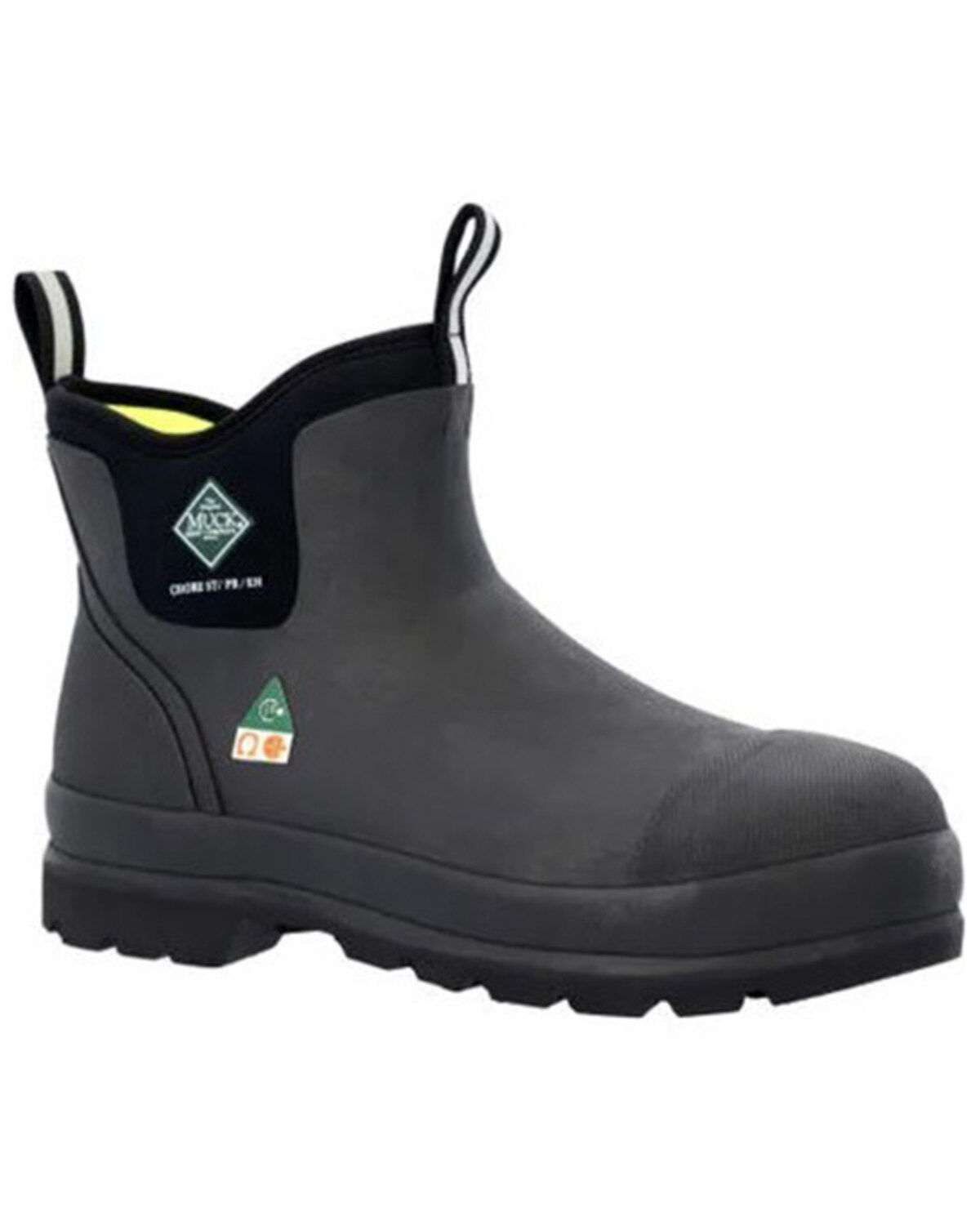 Image #1 - Muck Boots Men's Chore Classic CSA Boots - Steel Toe, Black, hi-res