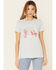 Image #2 - Wrangler Women's Take The Scenic Route Graphic Tee, Blue, hi-res
