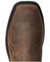 Image #4 - Ariat Men's Groundbreaker Water Resistant Work Boots - Steel Toe, Brown, hi-res