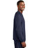 Image #3 - Sport-Tek Men's V-Neck Raglan Wind Work Shirt Jacket, Navy, hi-res