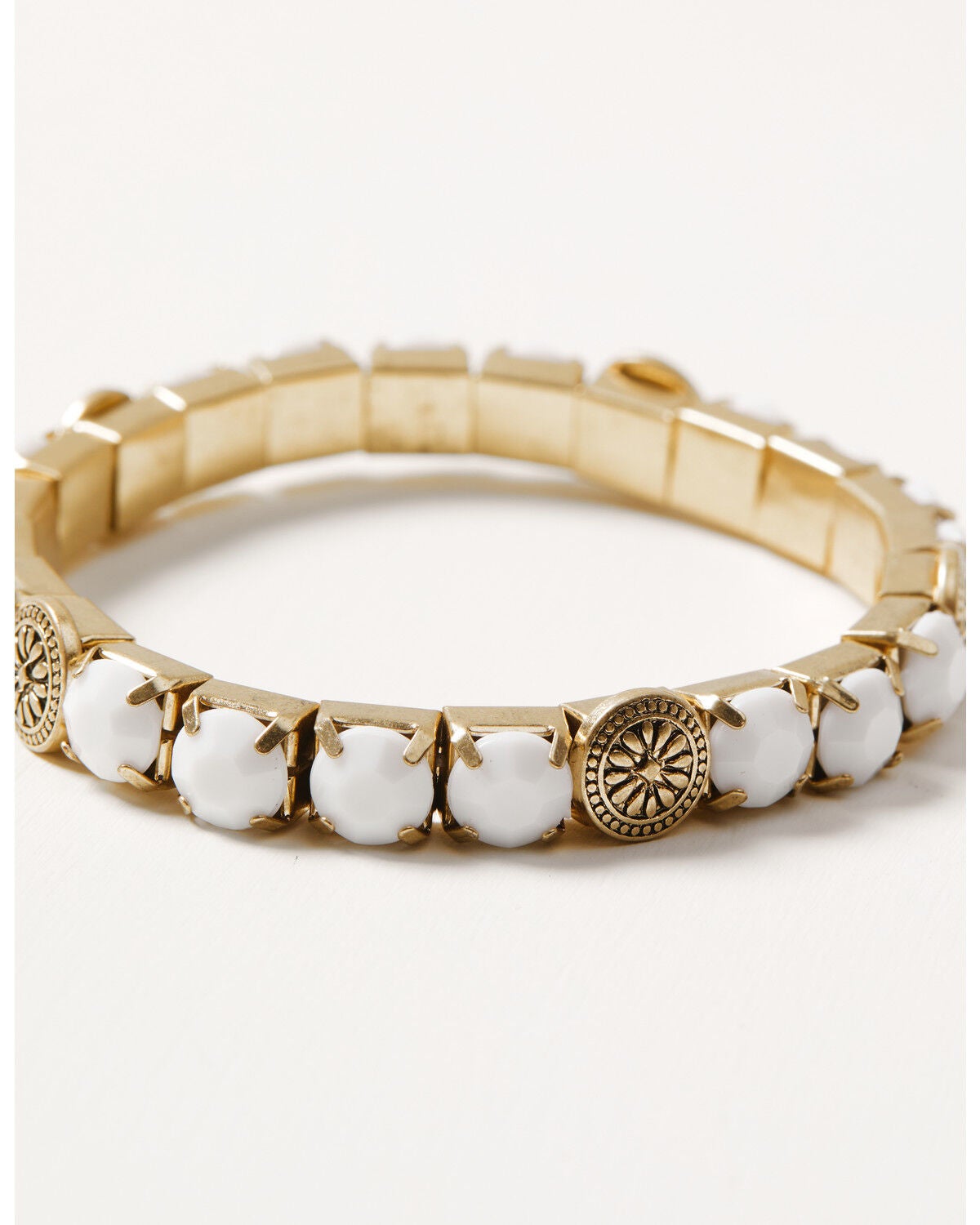 Image #5 - Lainey Wilson Women's Country Heart Bracelet Set - 4 Pack, Gold, hi-res