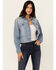 Image #2 - Idyllwind Women's Rigid Foster Medium Wash Embroidered Trucker Jacket, Medium Wash, hi-res