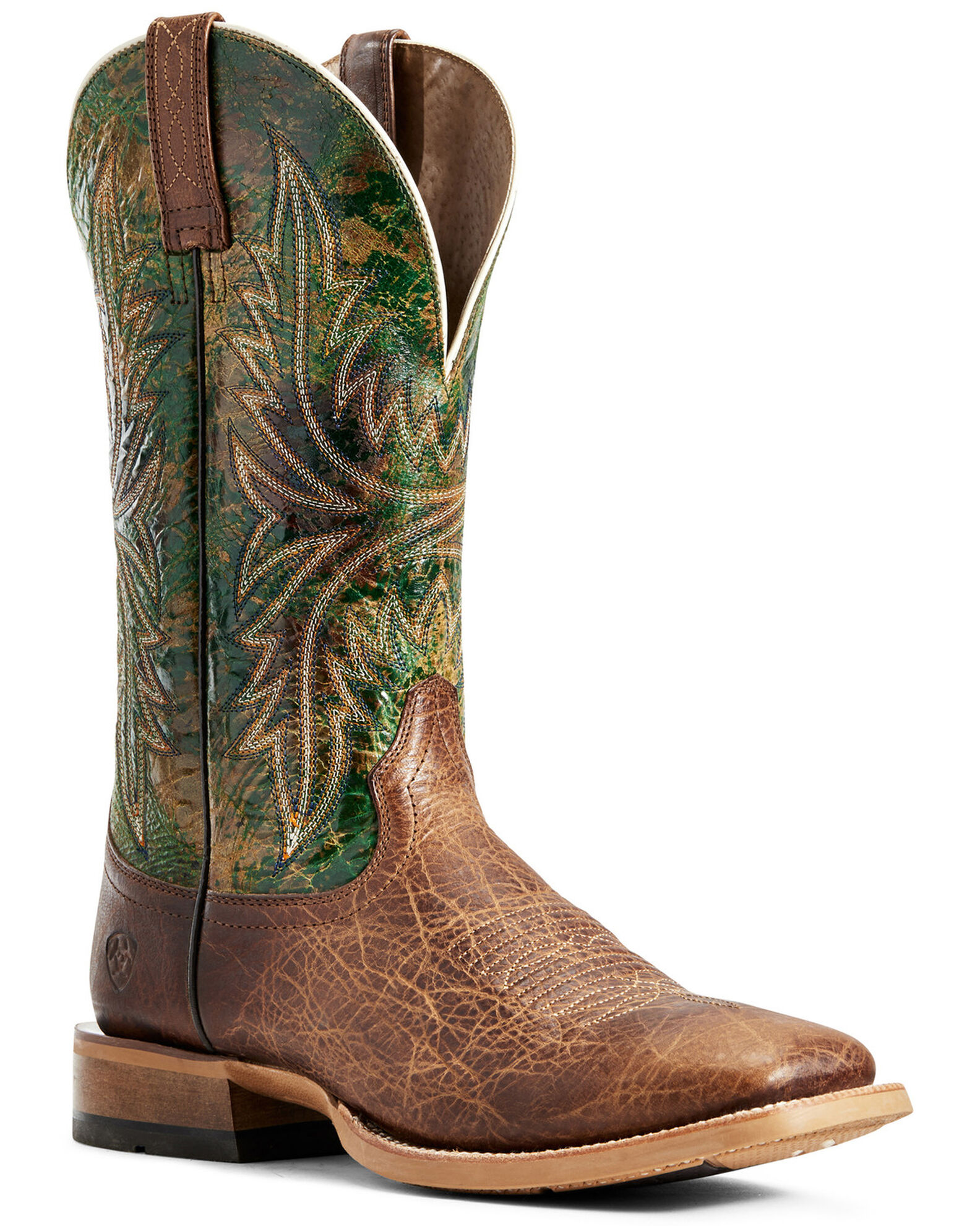 Product Name Ariat Men s Tobacco Cowhand Western Boots Broad Square Toe