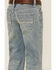 Image #4 - Rock & Roll Denim Boys' Two Tone Bootcut Denim Jeans, Blue, hi-res