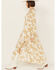 Image #2 - Free People Women's Jaymes Floral Print Long Sleeve Midi Dress, Yellow, hi-res