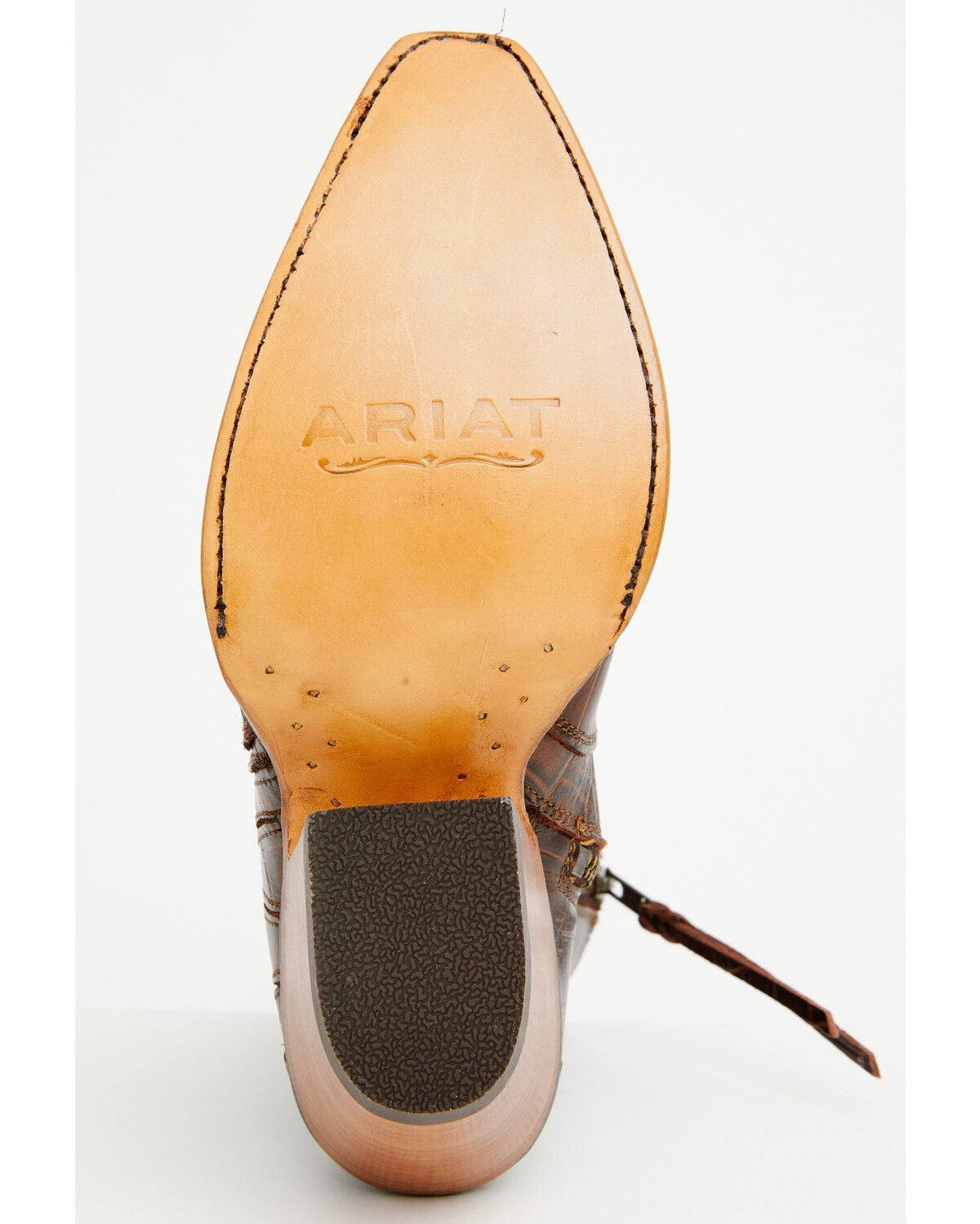Image #7 - Ariat Women's Jade Western Booties - Snip Toe, Brown, hi-res