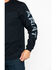 Image #4 - Ariat Men's FR Solid Logo Long Sleeve Work Pocket T-Shirt , , hi-res