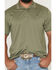 Image #3 - Ariat Men's Fitted Logo Short Sleeve Polo, Olive, hi-res