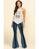 Image #6 - Shyanne Women's Sunrise Sunset Speckle Halter Tank Top, , hi-res