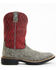 Twisted X Men's Tech X Performance Western Boot - Broad Square Toe , Red, hi-res