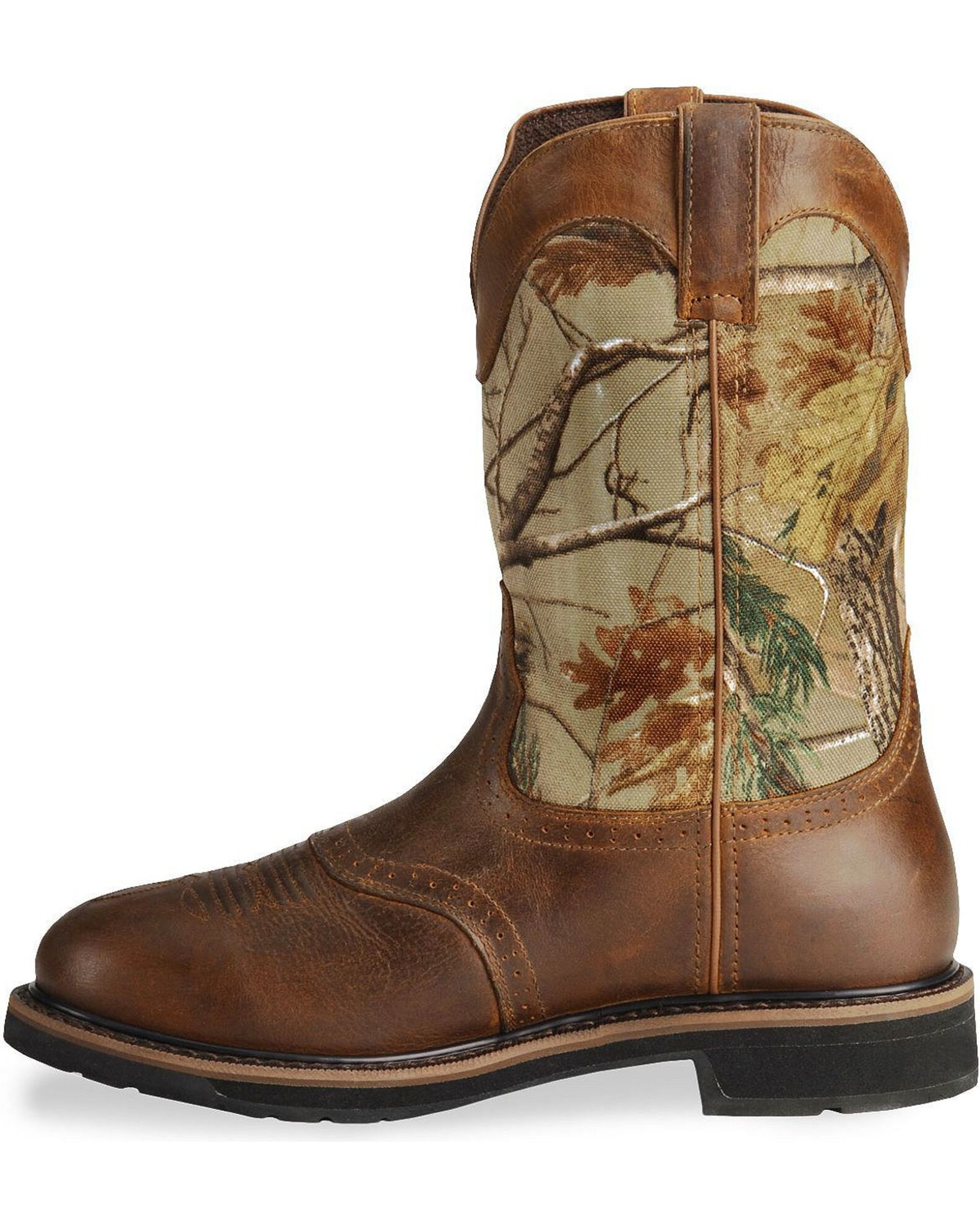Justin Men s Stampede Rugged Waterproof Work Boots