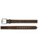Image #2 - Stetson Men's Western Icons Tooled Leather Belt, Cognac, hi-res