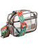 Image #4 - STS Ranchwear by Carroll Women's Lucy Clear Stadium Crossbody Bag, Brown, hi-res