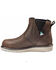 Image #3 - Kodiak Women's Whitton Chelsea Work Boots - Steel Toe, Dark Brown, hi-res