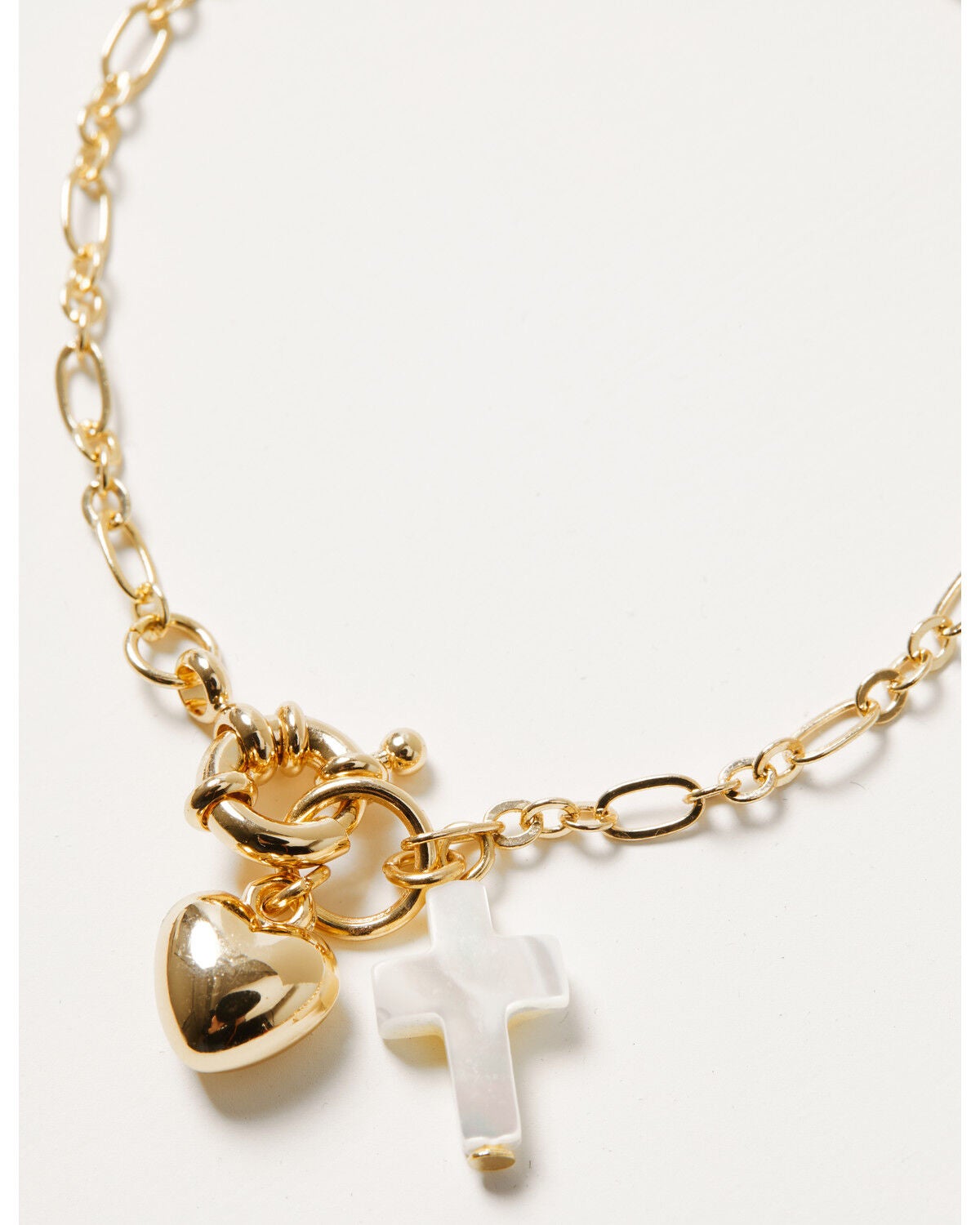 Image #5 - Shyanne Women's Western Cross Bracelet Set - 4 Piece, Gold, hi-res