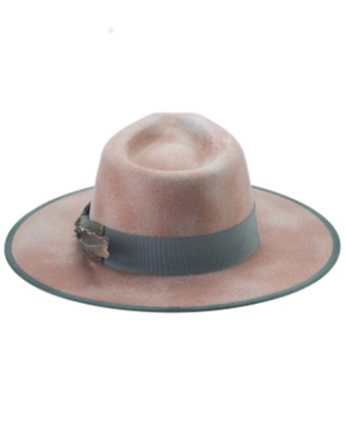 Image #2 - Bullhide Salmon Saratoga Bow Fedora Hat, Blush, hi-res