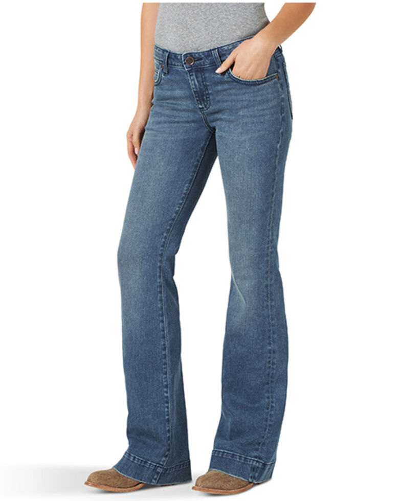 Wrangler Retro Women's Medium Wash Vicki Mae Trousers | Boot Barn