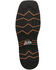 Image #7 - Justin Men's Boot Barn Exclusive Carbide Western Work Boots - Composite Toe, Brown, hi-res
