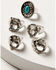 Image #1 - Idyllwind Women's Antique Boss Spell Out Ring Set - 5-Piece, Silver, hi-res