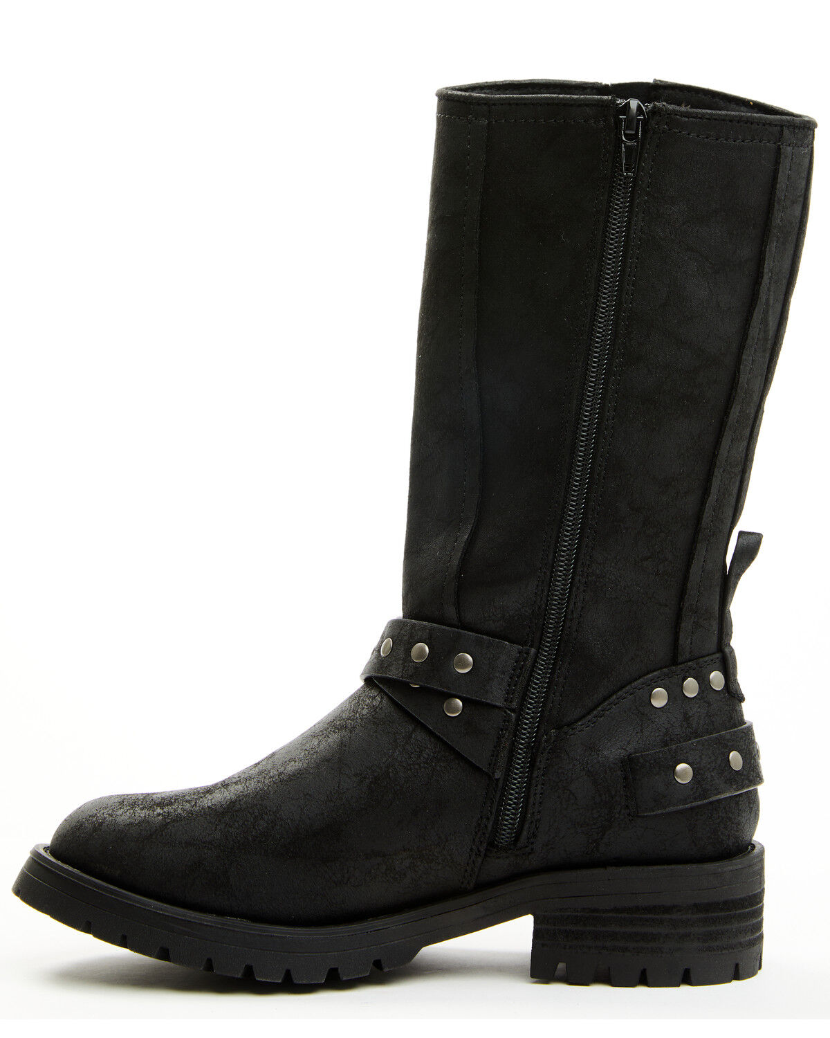 Image #3 - Very G Women's Forever Harness Boots - Round Toe, Black, hi-res