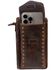Image #5 - STS Ranchwear by Carroll Women's Bandera Quickdraw Crossbody Wallet, Chocolate, hi-res
