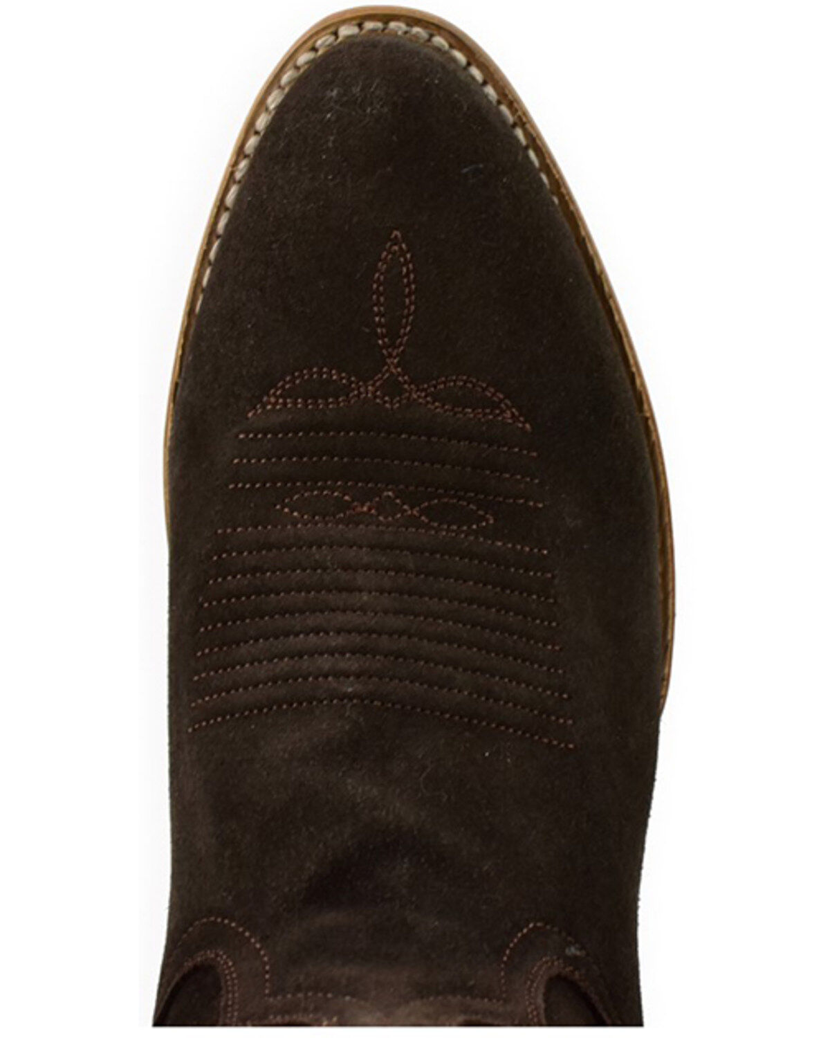 Image #6 - Dan Post Men's Becker Western Boots - Round Toe, Dark Brown, hi-res