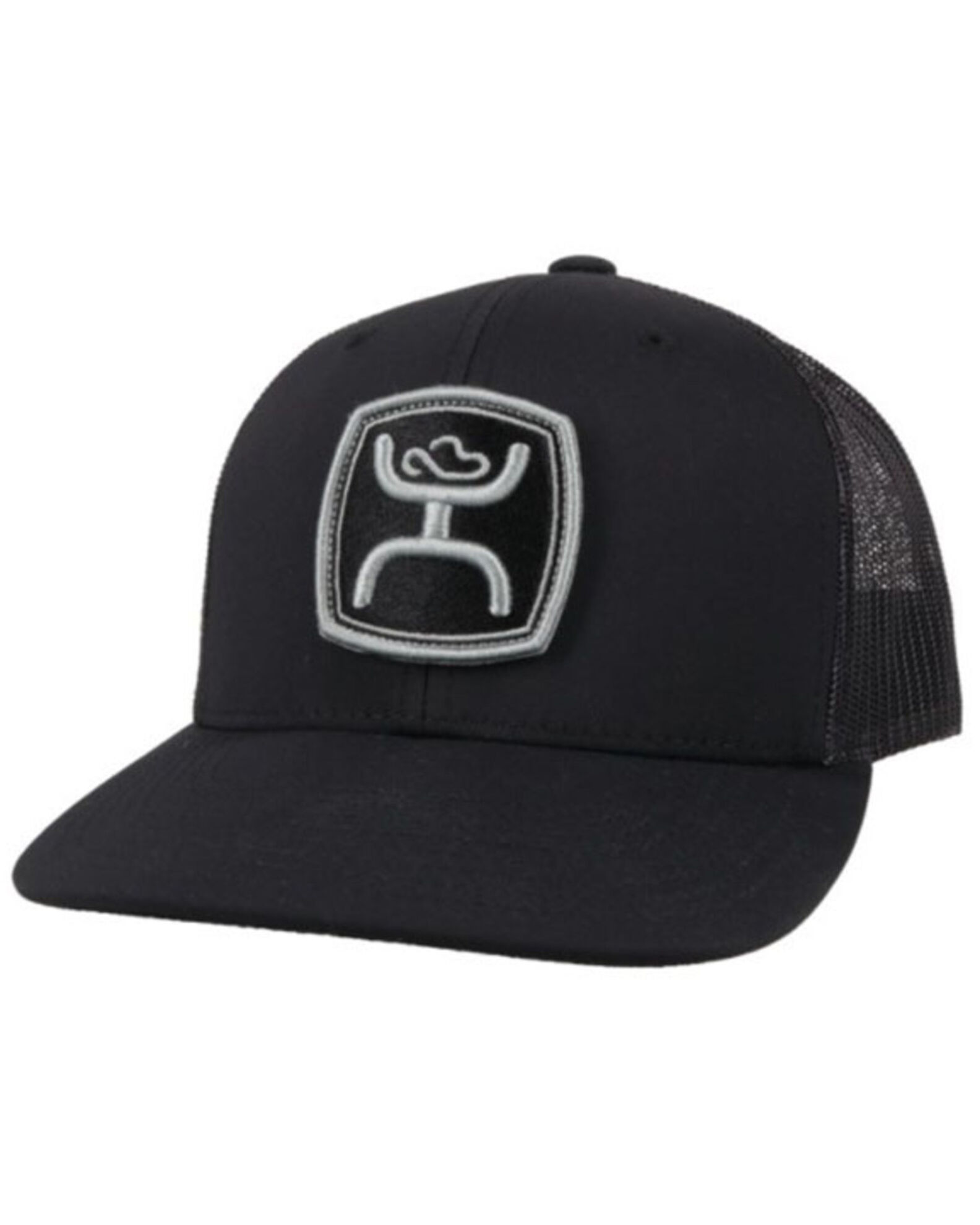 Hooey Men s Zenith Logo Patch Mesh Back Trucker Cap