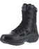 Image #2 - Reebok Men's Rapid Response 8" Work Boots - Round Toe, Black, hi-res