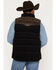 Image #4 - Cody James Men's Anza Southwestern Flannel Corduroy Snap Vest, Black, hi-res