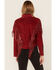 Image #3 - Cripple Creek Women's Beaded Suede Fringe Black Bones Military Jacket , , hi-res