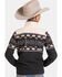 Image #2 - Powder River Outfitters Boys' Southwestern Print Berber 1/4 Zip-Up Pullover, Blue, hi-res