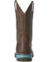 Image #3 - Ariat Women's Anthem Java Western Performance Boots - Square Toe, Brown, hi-res