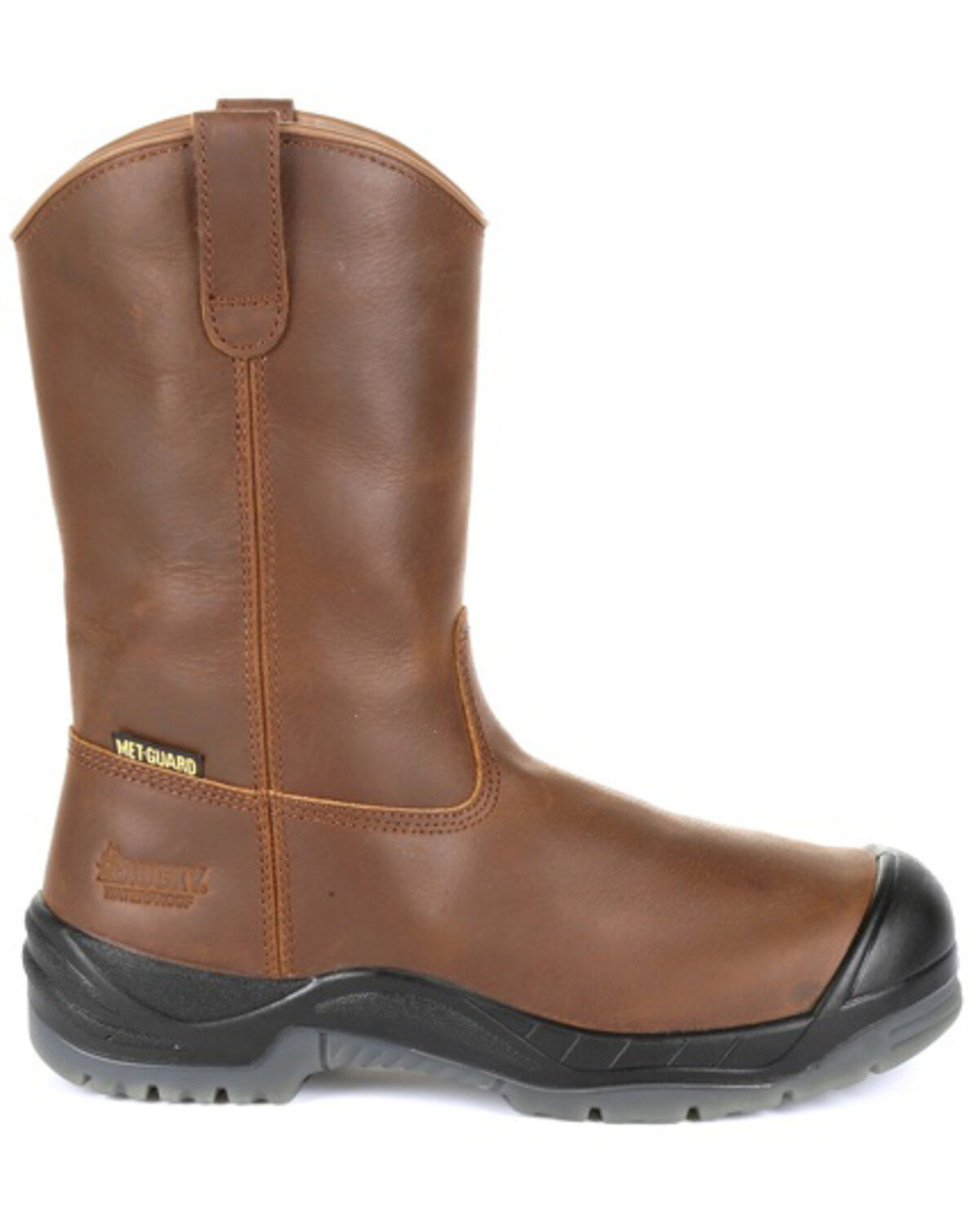 Image #2 - Rocky Men's Worksmart Internal Met Guard Western Work Boots - Composite Toe, , hi-res