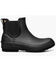 Bogs Women's Amanda Plush II Chelsea Rain Boots, Black, hi-res