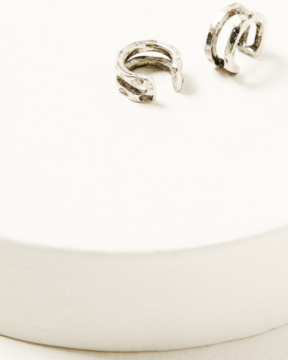 Image #2 - Shyanne Women's Southwestern Antique Cross Earring Set, Silver, hi-res