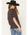 Image #4 - Idyllwind Women's Crazy Heifer Short Sleeve Boyfriend Graphic Tee, Black, hi-res