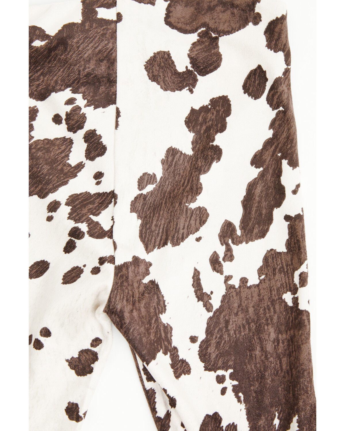 Image #4 - Shyanne Toddler Girls' Carly Faux Suede Cow Print Flare Pants, Brown, hi-res