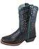 Image #1 - Smoky Mountain Women's Shelby Western Boots - Square Toe, Black, hi-res