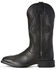 Image #2 - Ariat Men's Solado VentTEK Western Performance Boots - Broad Square Toe, Black, hi-res