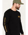 Brixton Men's Tune Up Long Sleeve Graphic T-Shirt, Black, hi-res