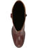 Image #6 - Frye Women's Corinne Tall Deco Stitch Fashion Boots - Round Toe, Red, hi-res