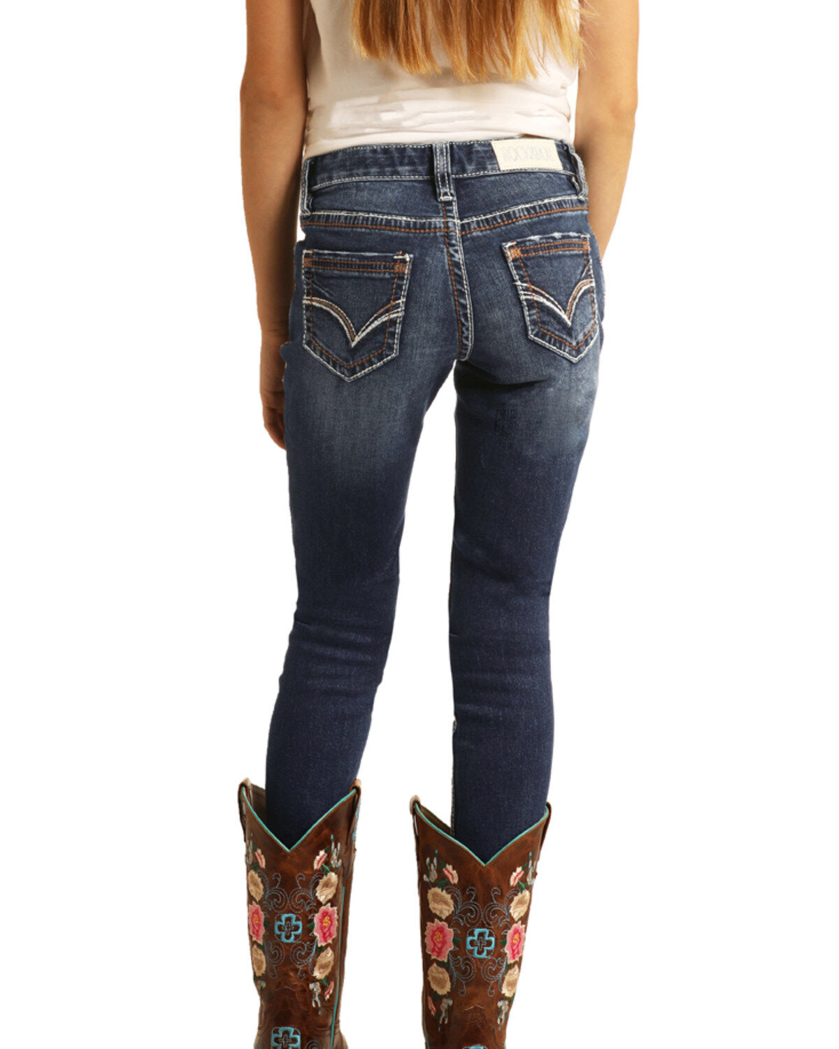 girls rock and roll jeans