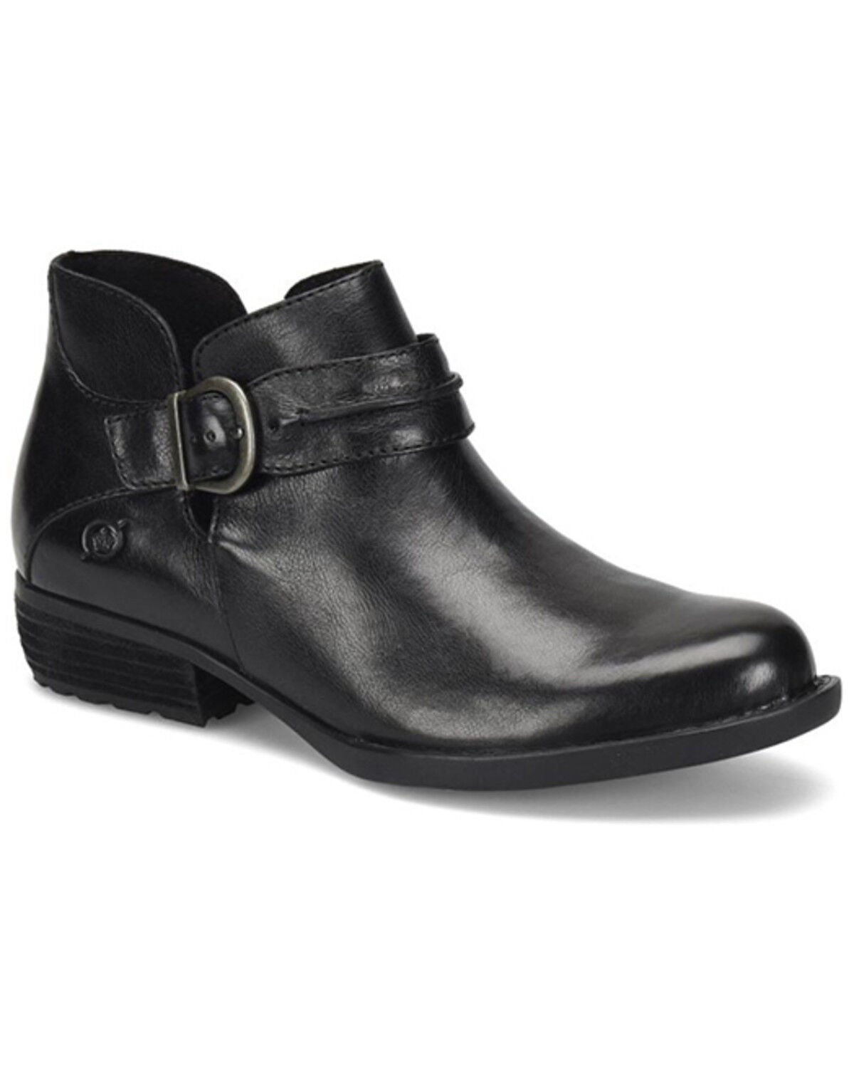Born Women's Kati Booties - Round Toe, Black, hi-res