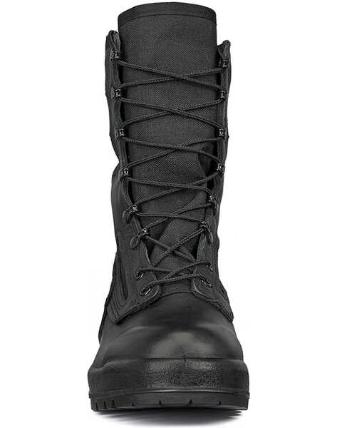 Image #4 - Belleville Men's Vanguard 8" Lace-Up Work Boots - Soft Toe, Black, hi-res