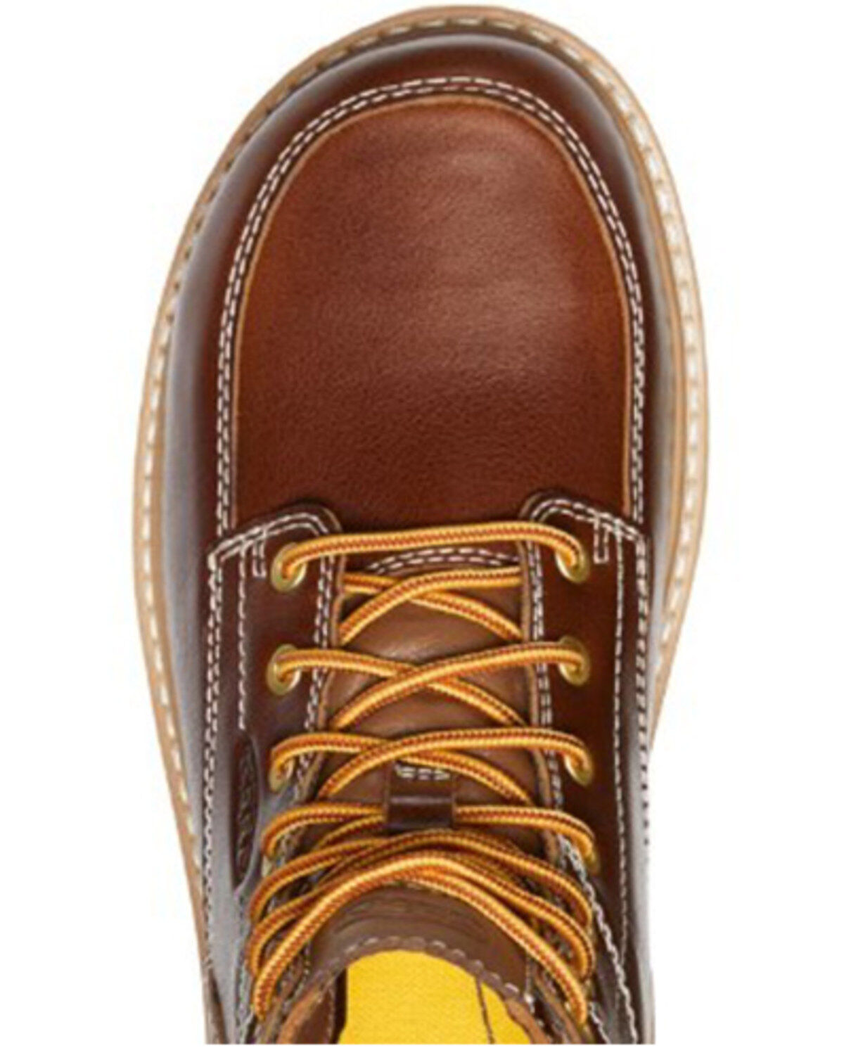 Image #4 - Keen Men's 6" San Jose Waterproof Work Boots - Alloy Toe, Brown, hi-res