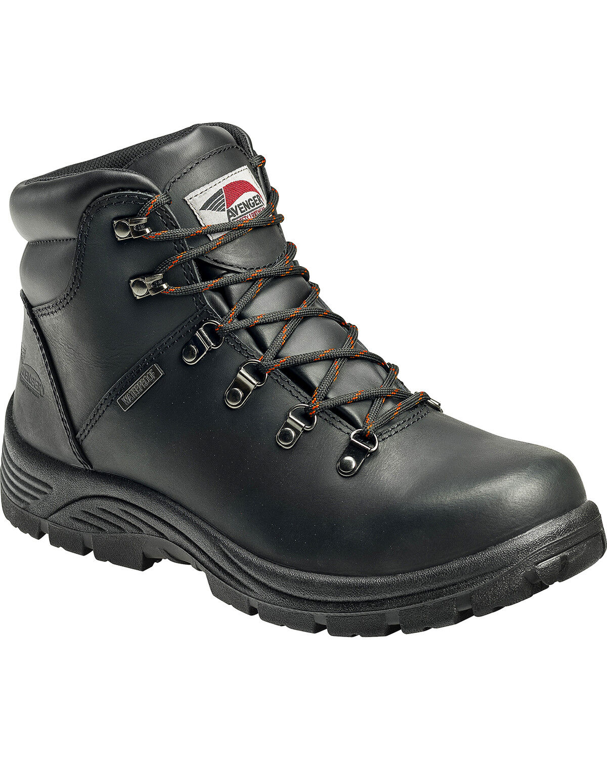 Image #1 - Avenger Men's Waterproof Steel Toe Hikers, , hi-res