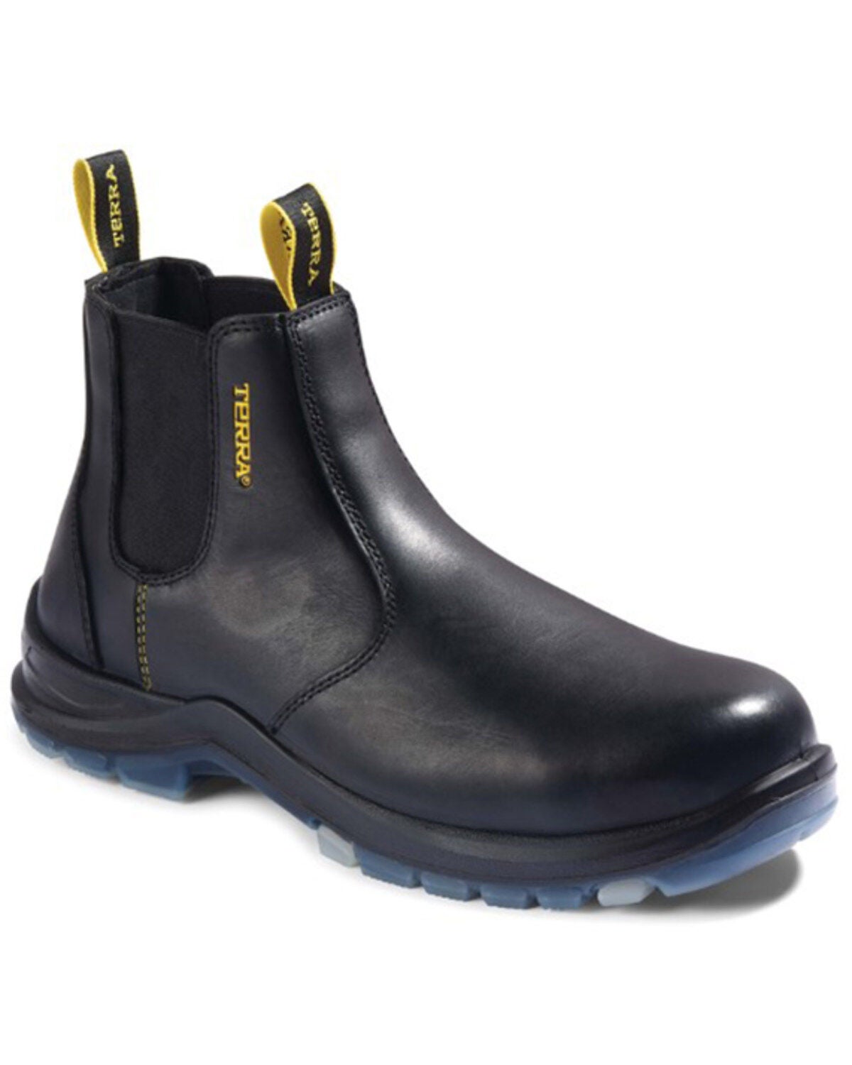 Kodiak Men's Murphy 6" Pull-On Work Boots - Round Toe, Black, hi-res